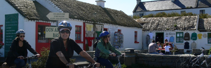 Explorez des lieux superbes à pied ou à vélo...