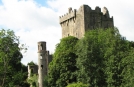 Kissing Irelands Blarney Stone on Biking and Walking Holidays