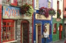 Irlandreisen nach Galway | Ladenfronten