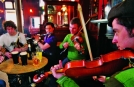 Traditionelle irische Musiker