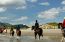 Promenades à cheval pendant des vacances en Irlande du Nord et Inishowen