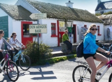 Vélo sur les sentiers secondaires des îles d'Aran