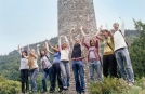 Budget Adventure Tours Group at Glendalough